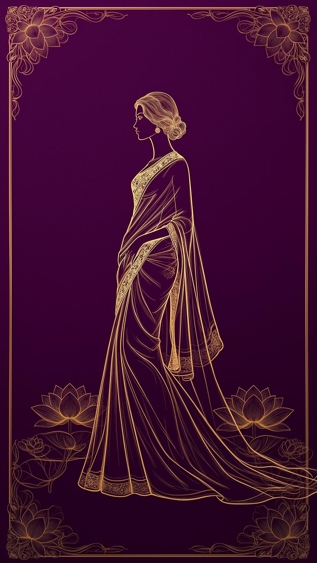 Elegant fashion illustration